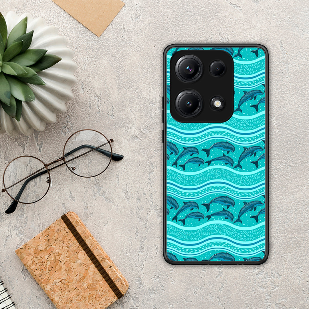 Swimming Dolphins - Xiaomi Redmi Note 14S θήκη