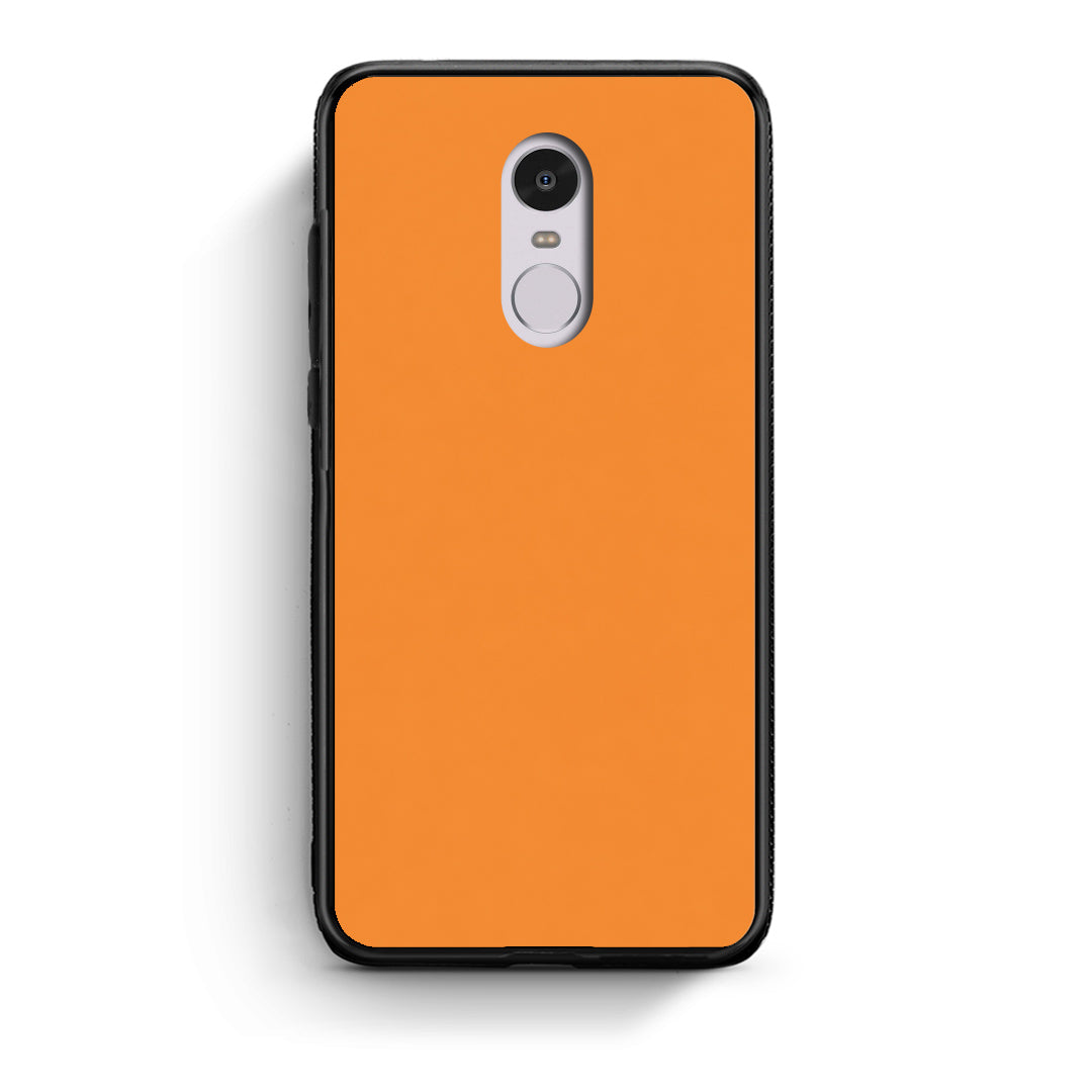 Θήκη Xiaomi Redmi Note 4 / 4X Tangerine Orange από τη Smartfits με σχέδιο στο πίσω μέρος και μαύρο περίβλημα | Xiaomi Redmi Note 4 / 4X Tangerine Orange case with colorful back and black bezels