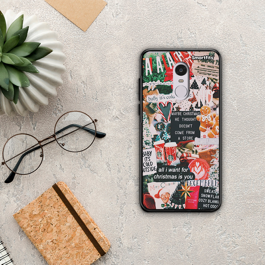 Christmas Happiness - Xiaomi Redmi 5 θήκη
