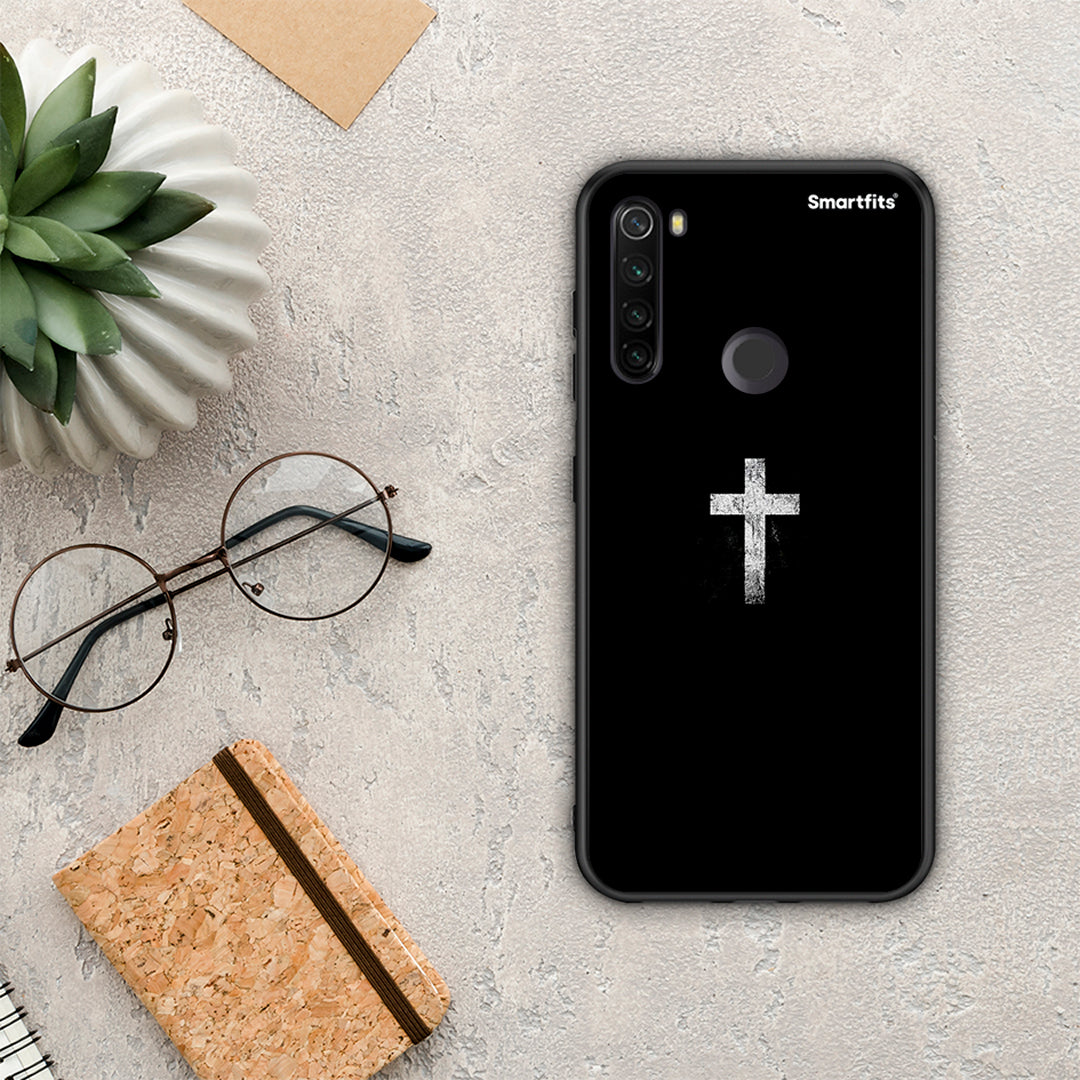 White Cross - Xiaomi Redmi Note 8T θήκη