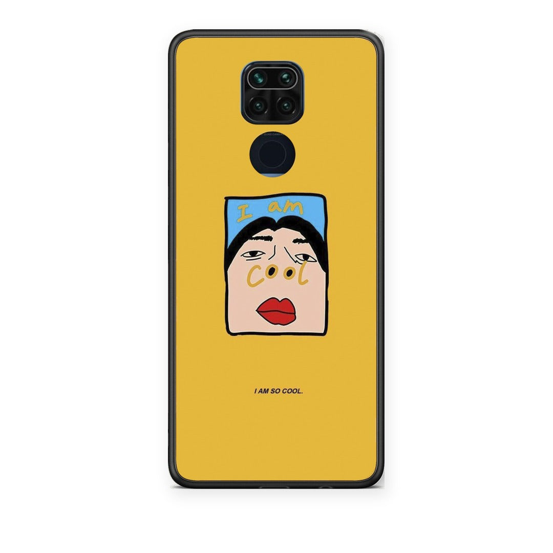 Θήκη Xiaomi Redmi Note 9 So Cool από τη Smartfits με σχέδιο στο πίσω μέρος και μαύρο περίβλημα | Xiaomi Redmi Note 9 So Cool case with colorful back and black bezels