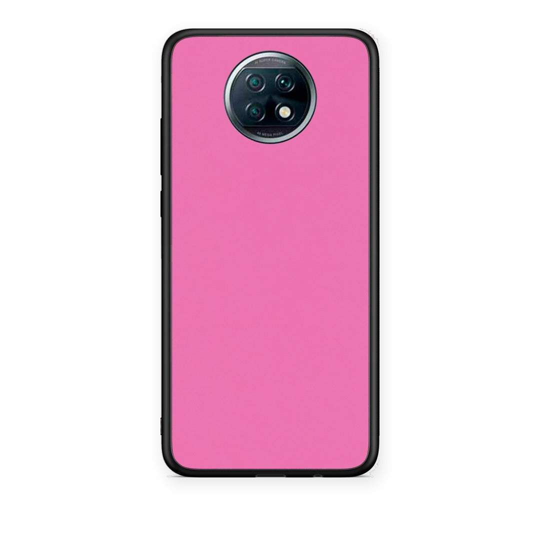 Θήκη Xiaomi Redmi Note 9T Rose Pink από τη Smartfits με σχέδιο στο πίσω μέρος και μαύρο περίβλημα | Xiaomi Redmi Note 9T Rose Pink case with colorful back and black bezels