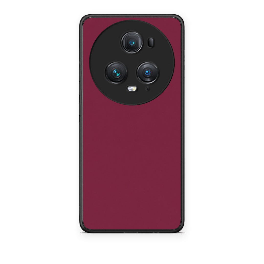 Θήκη Honor Magic5 Pro Burgundy από τη Smartfits με σχέδιο στο πίσω μέρος και μαύρο περίβλημα | Honor Magic5 Pro Burgundy case with colorful back and black bezels