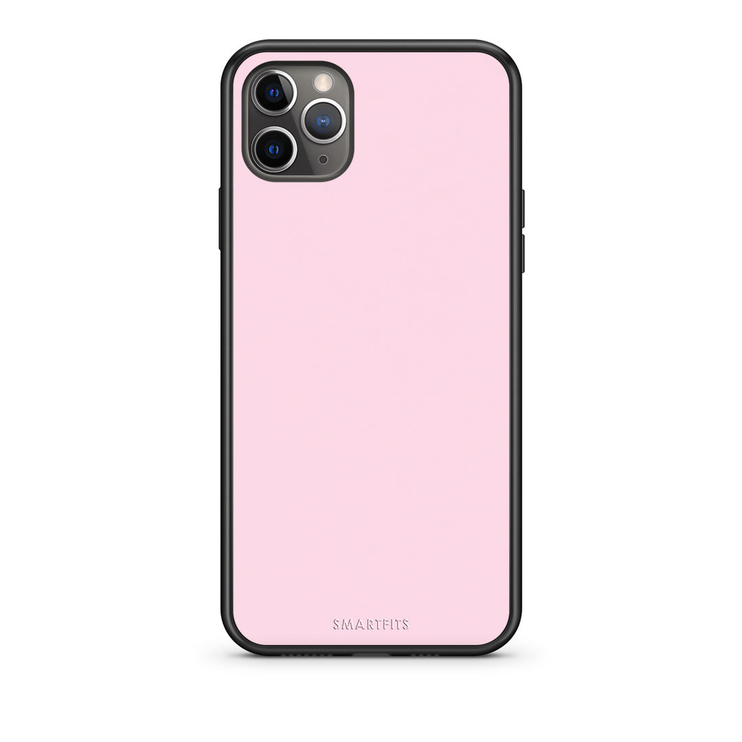 Θήκη iPhone 11 Pro Pale Pink από τη Smartfits με σχέδιο στο πίσω μέρος και μαύρο περίβλημα | iPhone 11 Pro Pale Pink case with colorful back and black bezels
