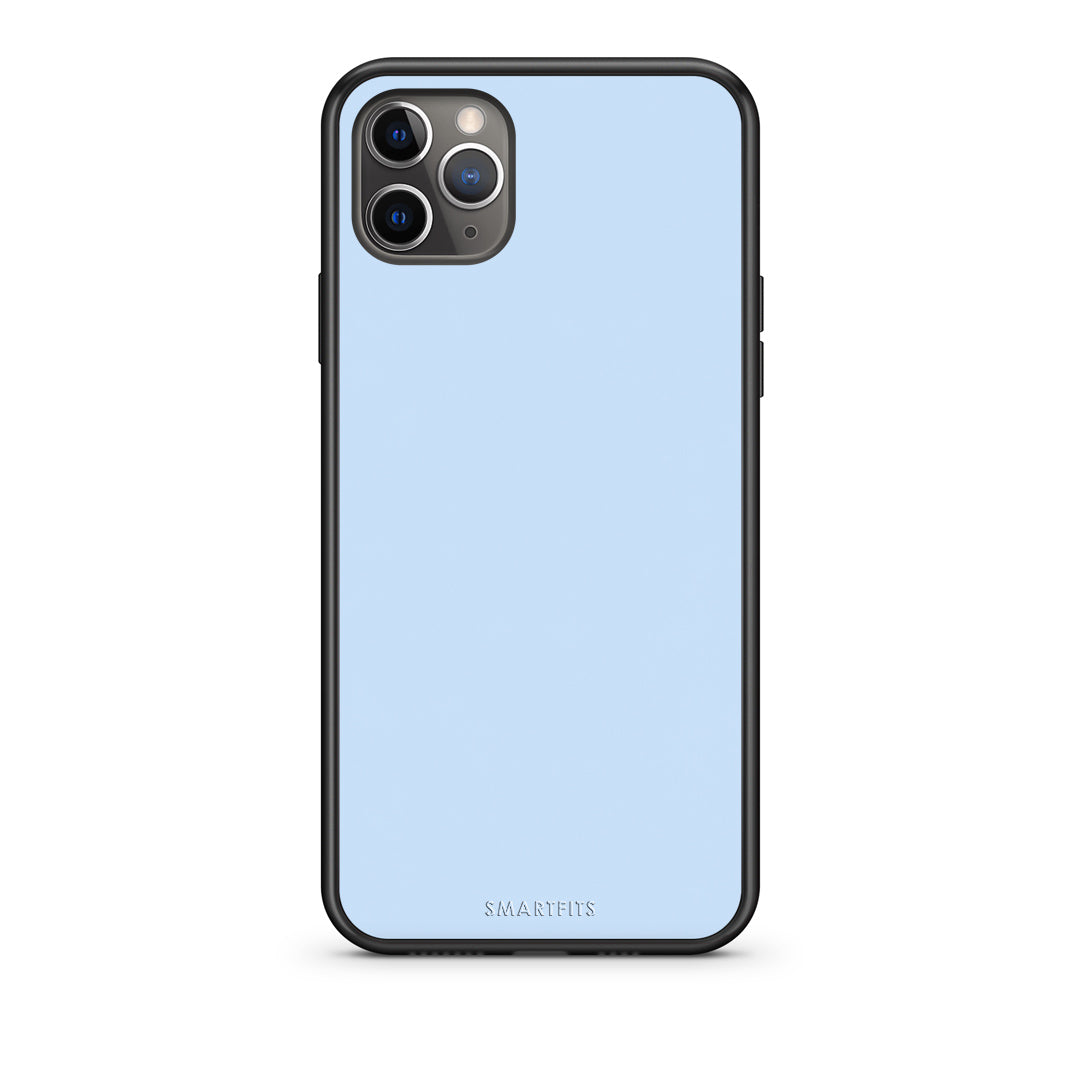 Θήκη iPhone 11 Pro Powder Blue από τη Smartfits με σχέδιο στο πίσω μέρος και μαύρο περίβλημα | iPhone 11 Pro Powder Blue case with colorful back and black bezels