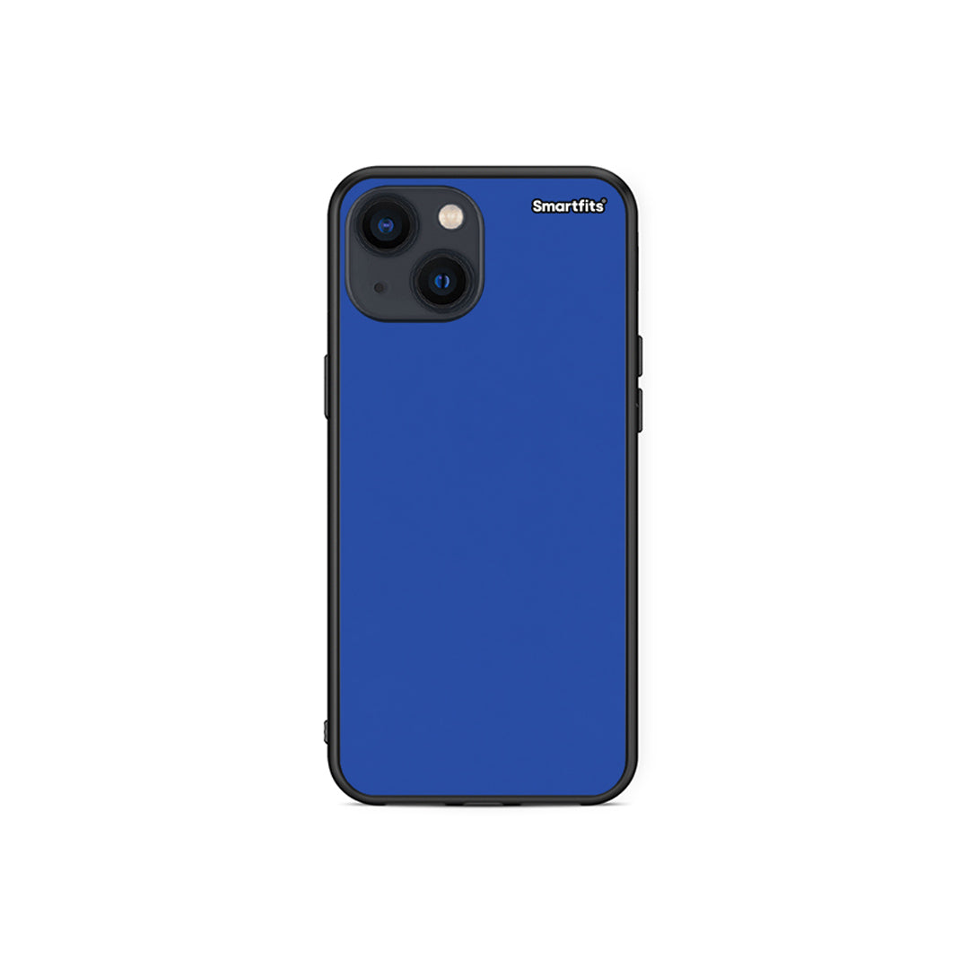 Θήκη iPhone 13 Mini Royal Blue από τη Smartfits με σχέδιο στο πίσω μέρος και μαύρο περίβλημα | iPhone 13 Mini Royal Blue case with colorful back and black bezels