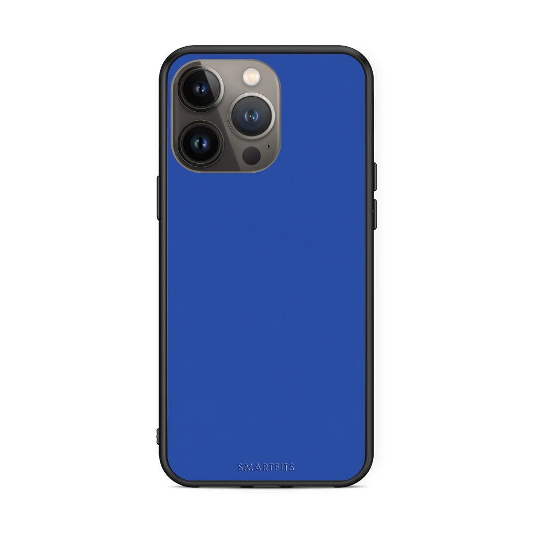 Θήκη iPhone 13 Pro Max Royal Blue από τη Smartfits με σχέδιο στο πίσω μέρος και μαύρο περίβλημα | iPhone 13 Pro Max Royal Blue case with colorful back and black bezels