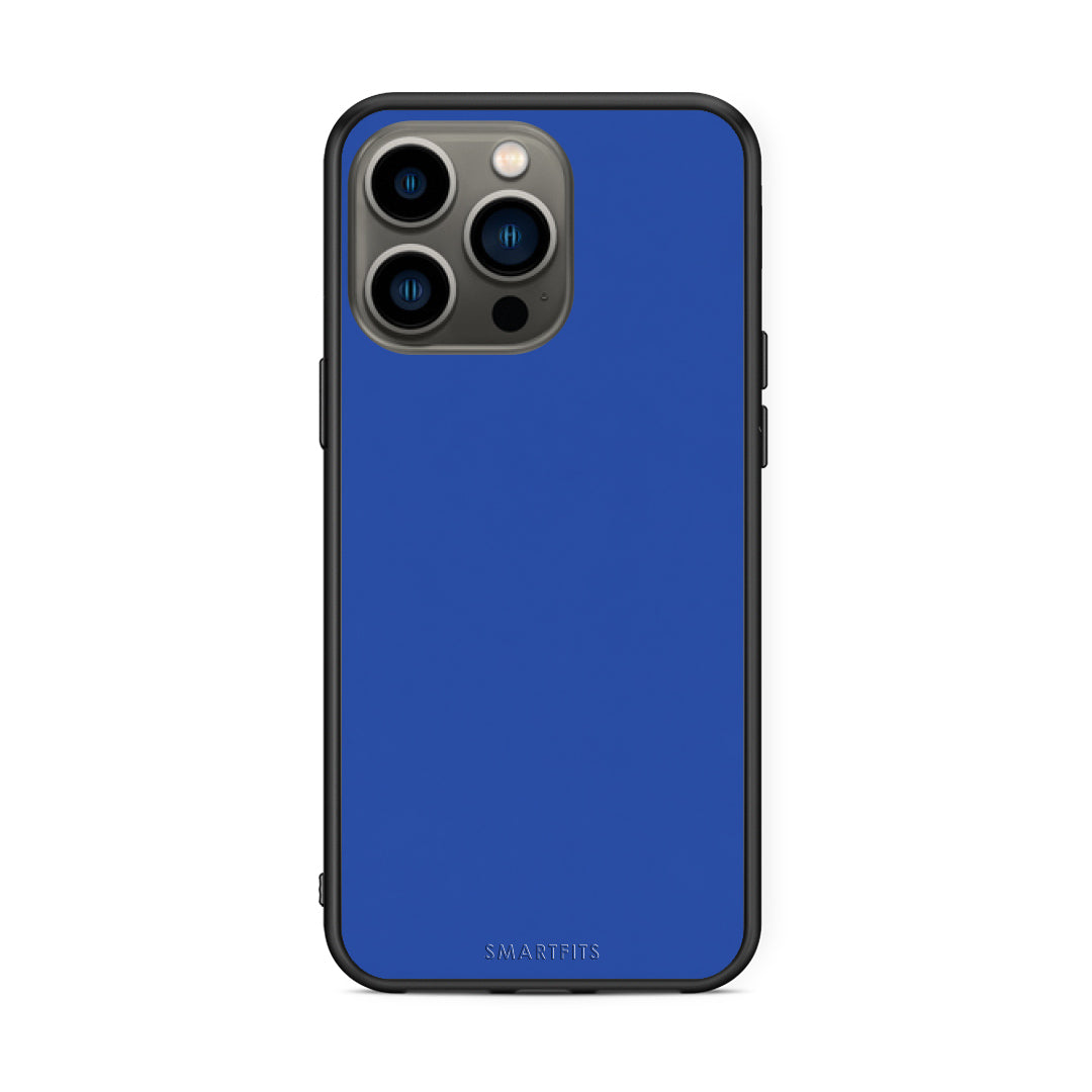 Θήκη iPhone 13 Pro Royal Blue από τη Smartfits με σχέδιο στο πίσω μέρος και μαύρο περίβλημα | iPhone 13 Pro Royal Blue case with colorful back and black bezels
