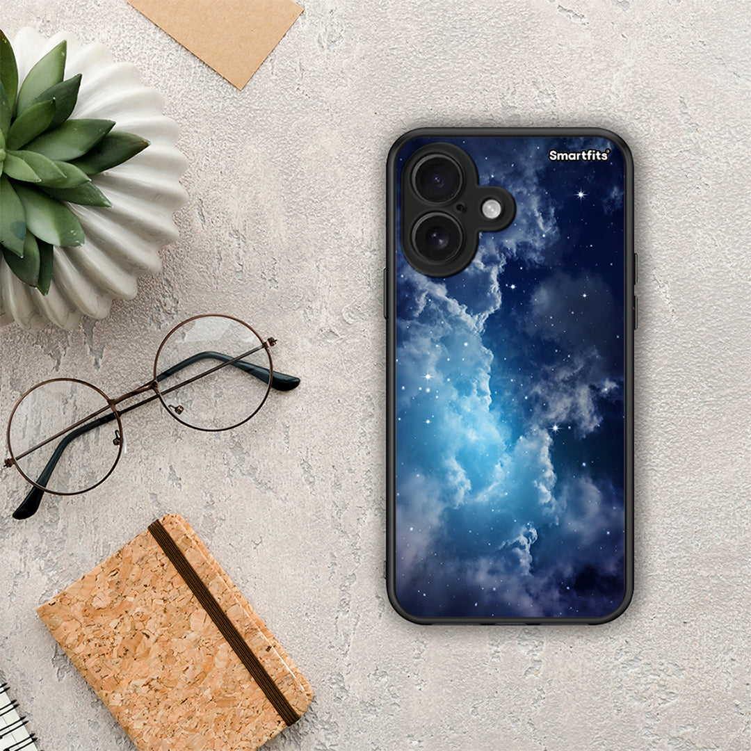 Galactic Blue Sky - iPhone 16 θήκη