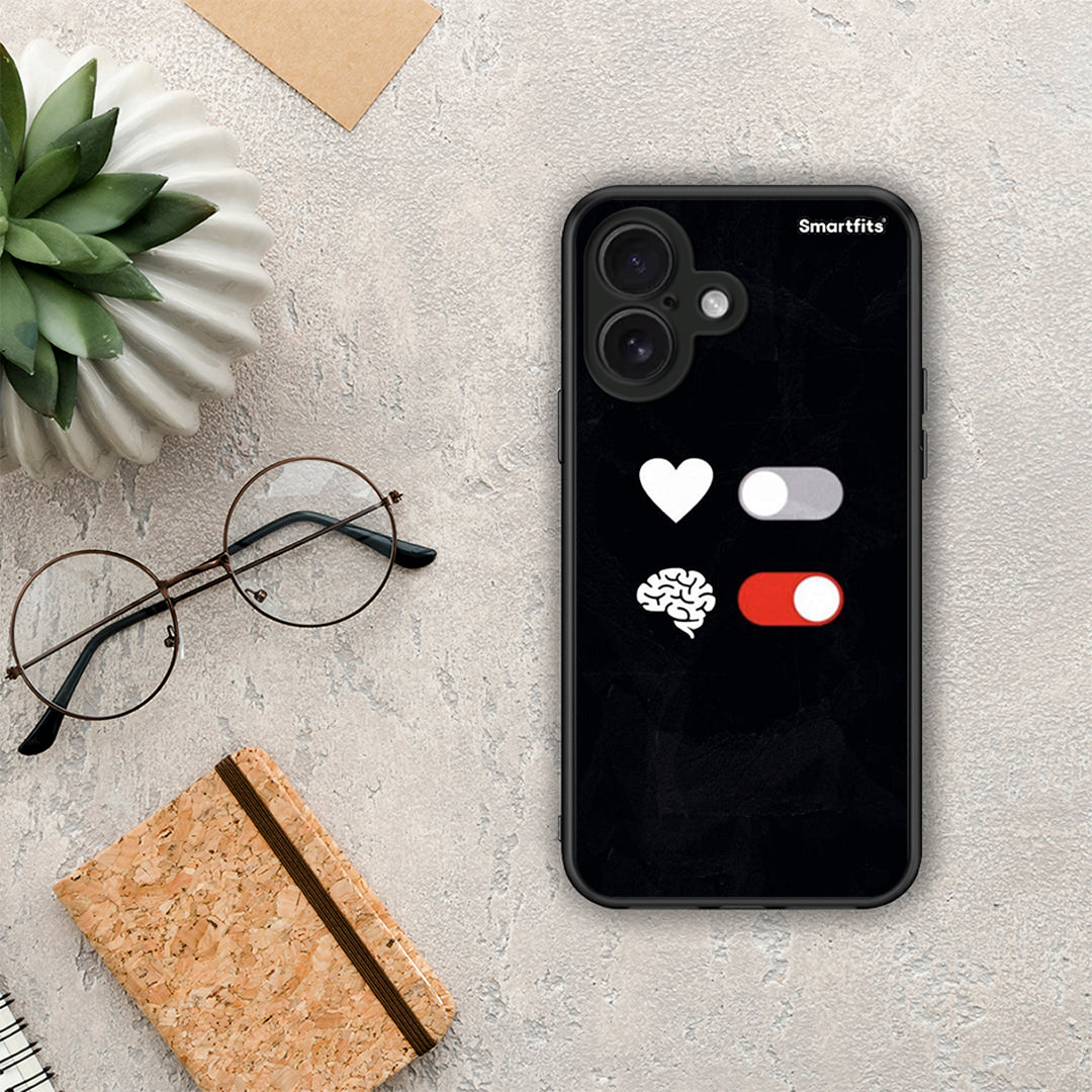 Heart Vs Brain - iPhone 16 θήκη