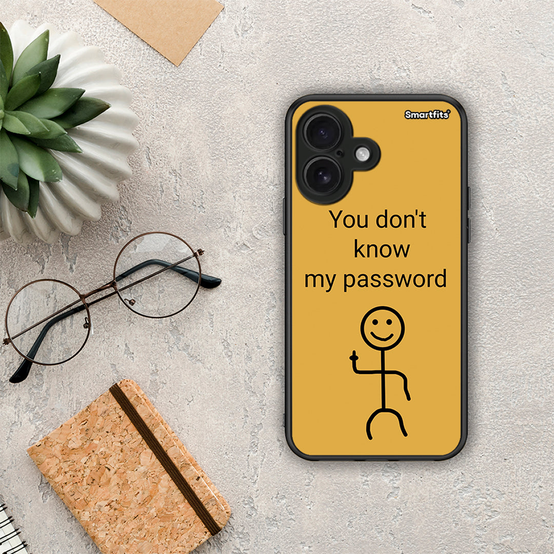 My Password - iPhone 16 θήκη