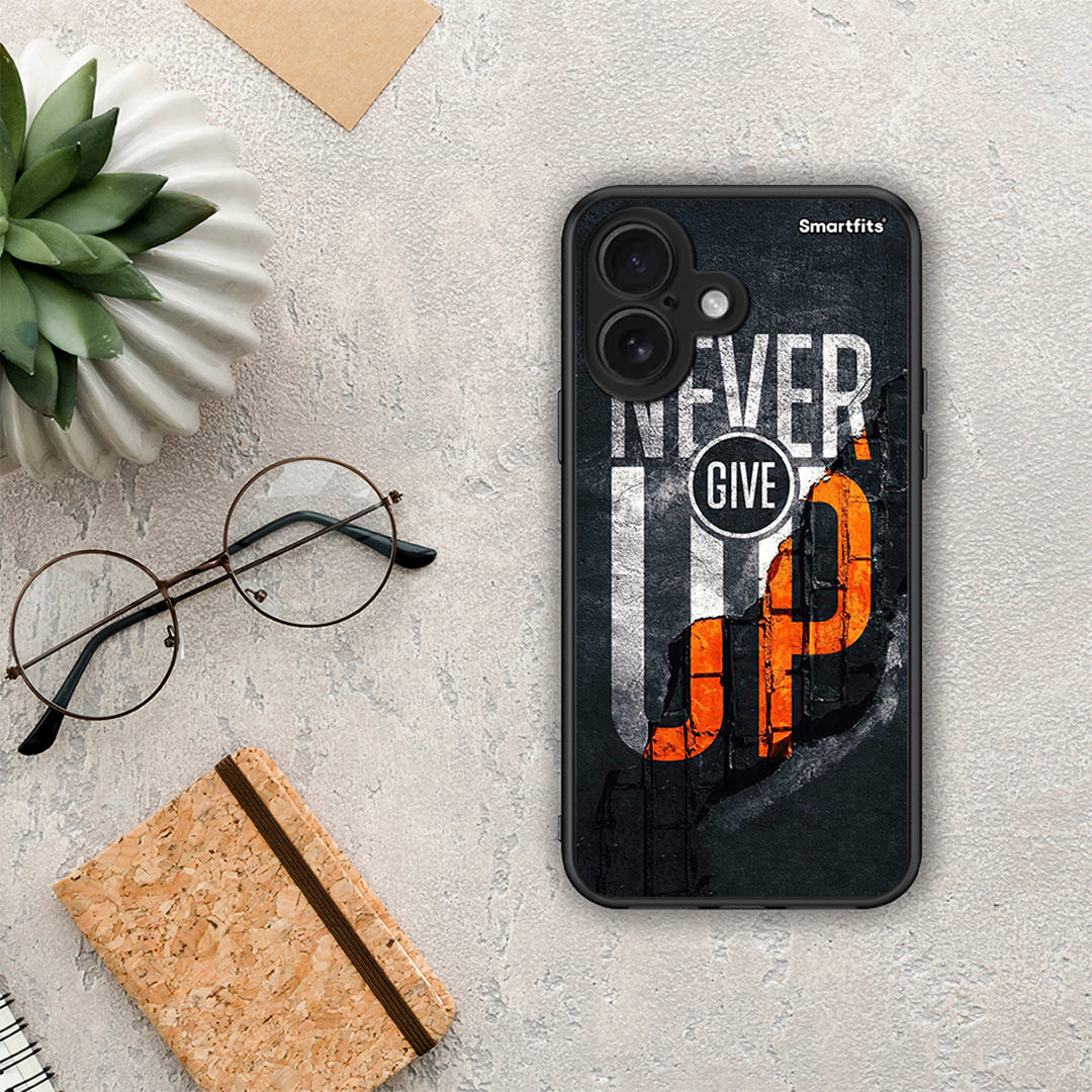 Never Give Up - iPhone 16 θήκη