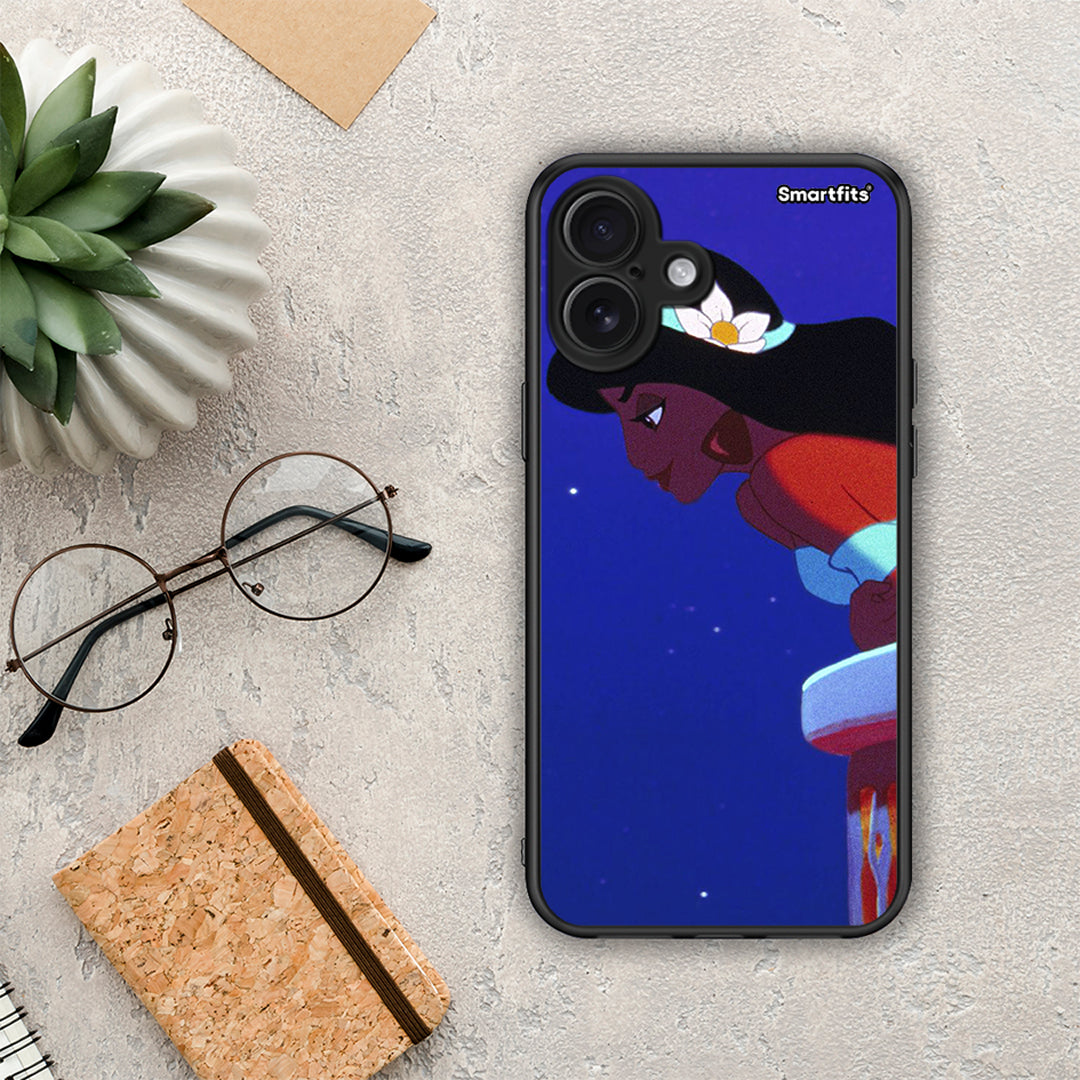 Alladin And Jasmine Love 2 - iPhone 16 Plus θήκη