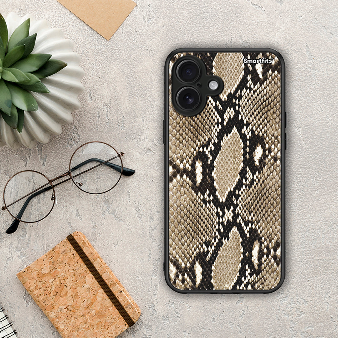 Animal Fashion Snake - iPhone 16 Plus θήκη