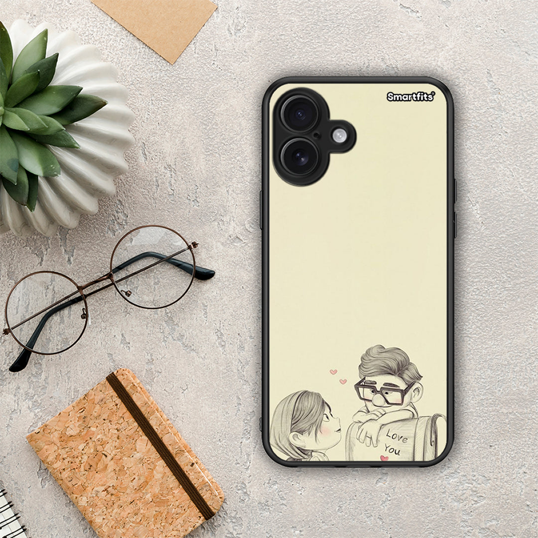 Carl And Ellie - iPhone 16 Plus θήκη