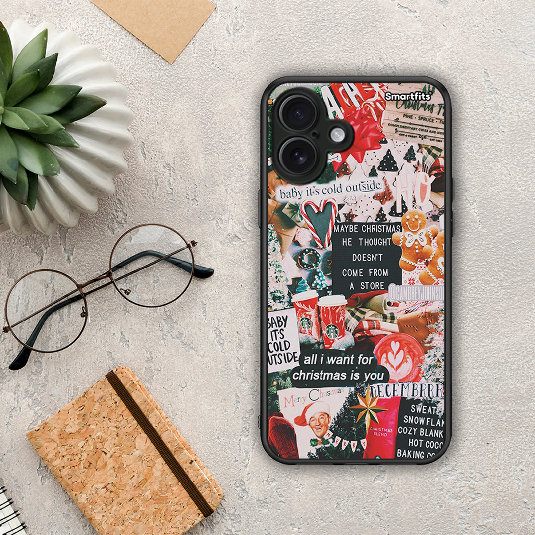 Christmas Happiness - iPhone 16 Plus θήκη