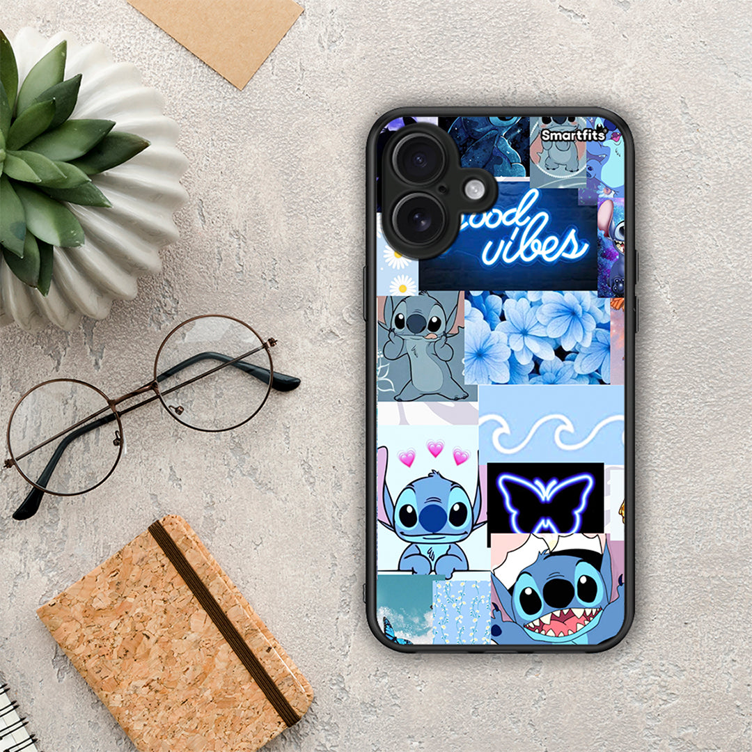 Collage Good Vibes - iPhone 16 Plus θήκη