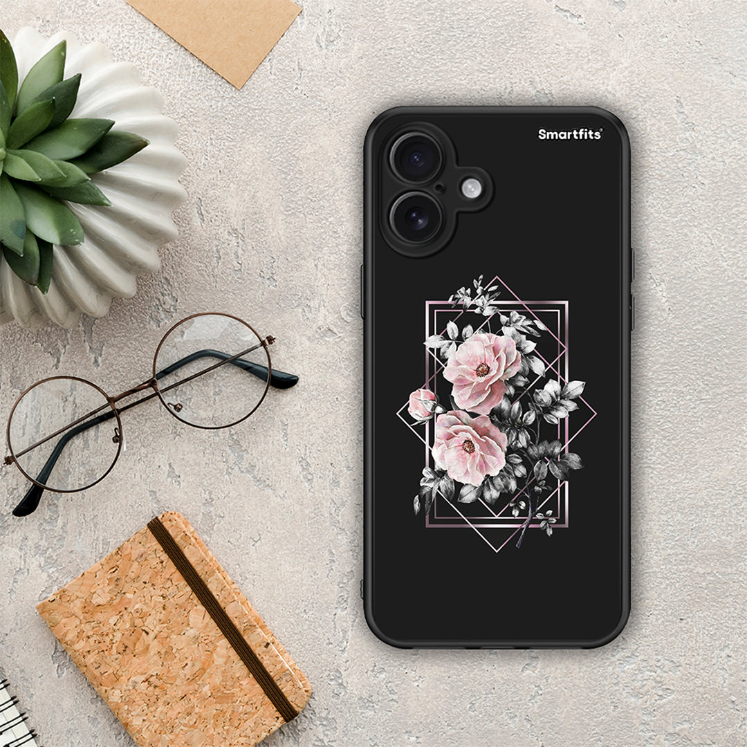 Flower Frame - iPhone 16 Plus θήκη