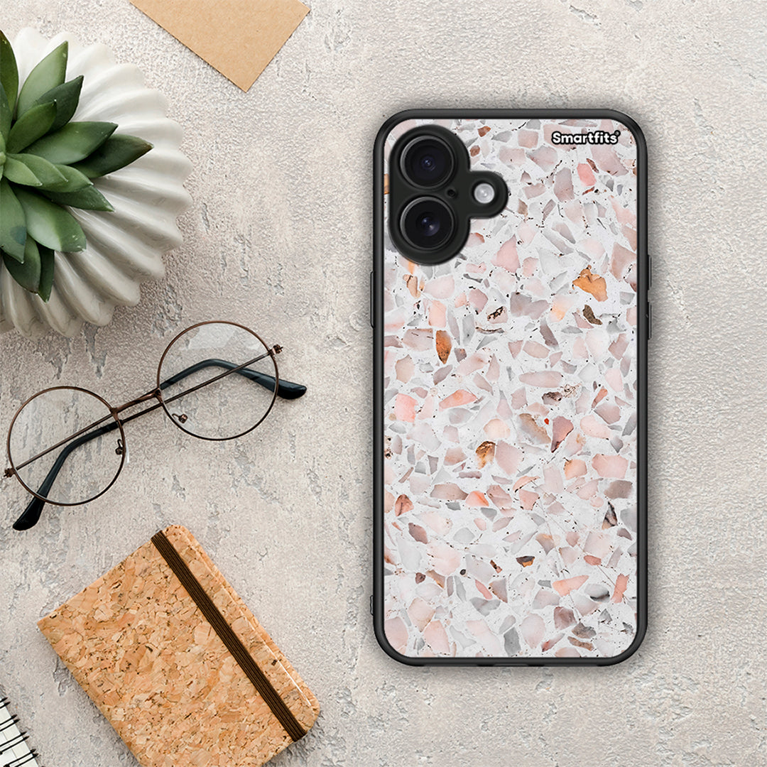 Marble Terrazzo - iPhone 16 Plus θήκη