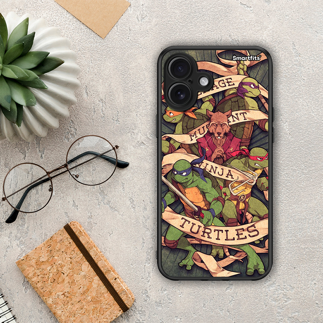Ninja Turtles - iPhone 16 Plus θήκη