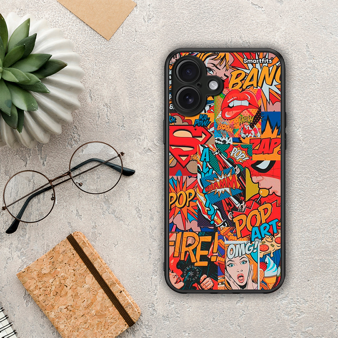 PopArt OMG - iPhone 16 Plus θήκη
