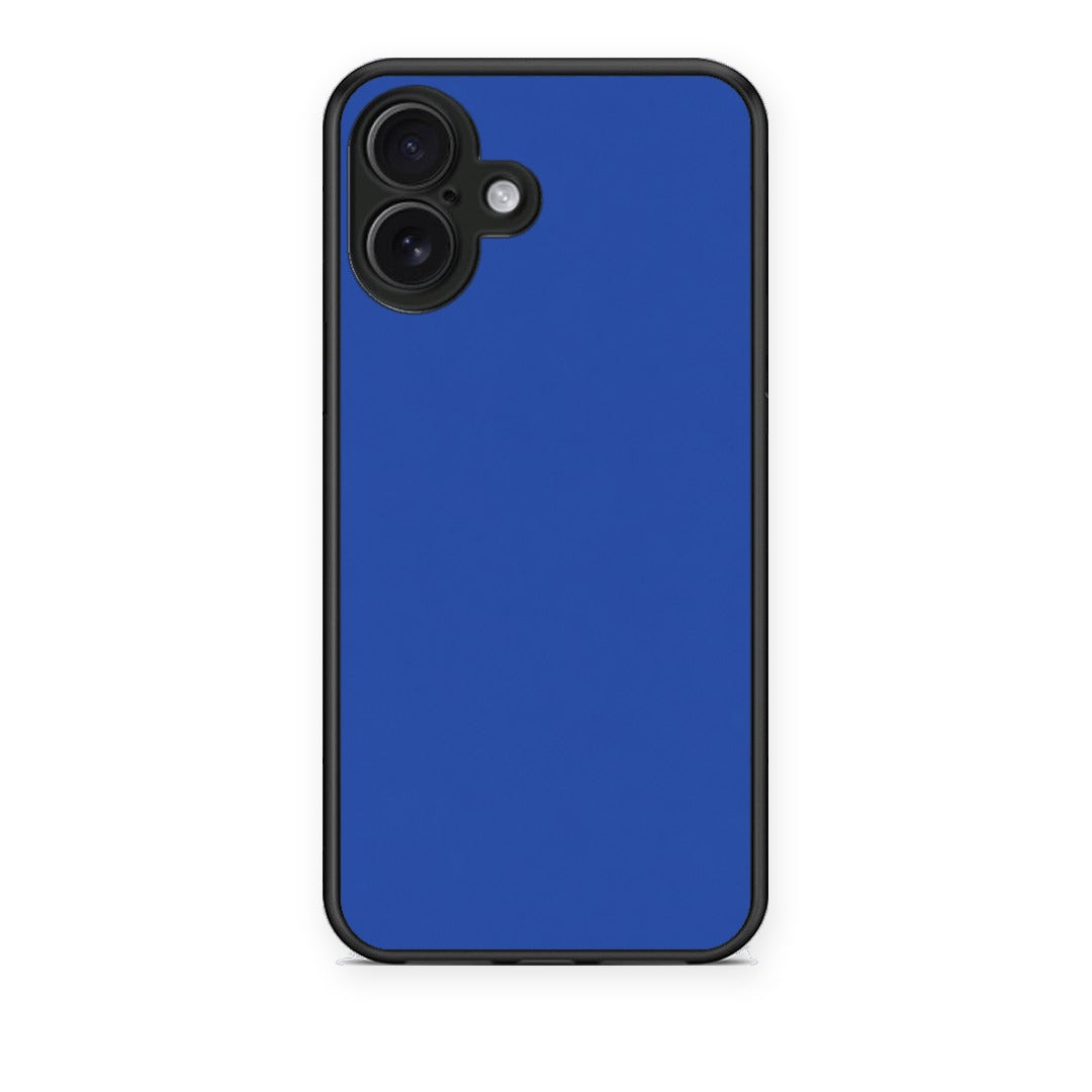 Θήκη iPhone 16 Plus Royal Blue από τη Smartfits με σχέδιο στο πίσω μέρος και μαύρο περίβλημα | iPhone 16 Plus Royal Blue case with colorful back and black bezels