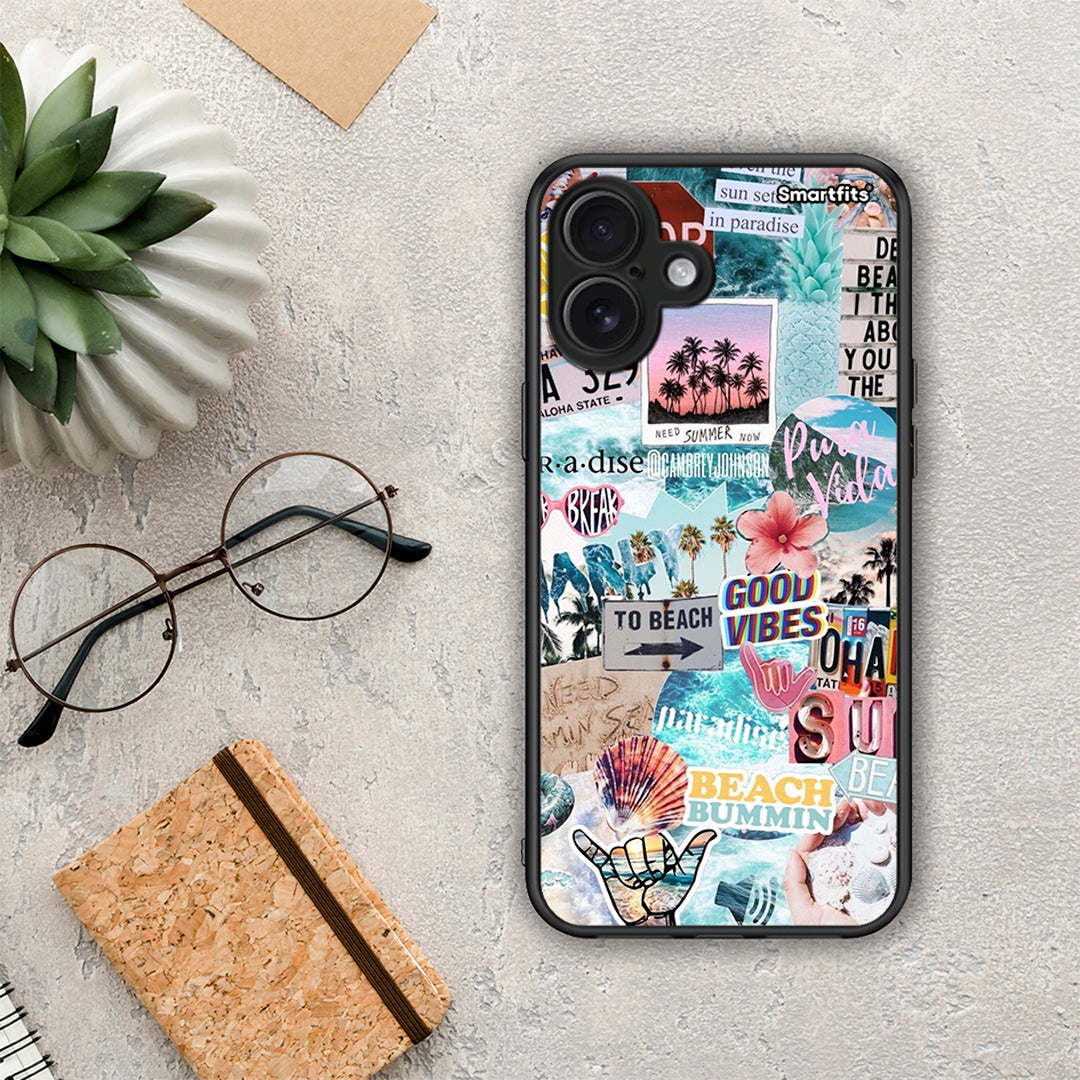 Summer Vibes - iPhone 16 Plus θήκη