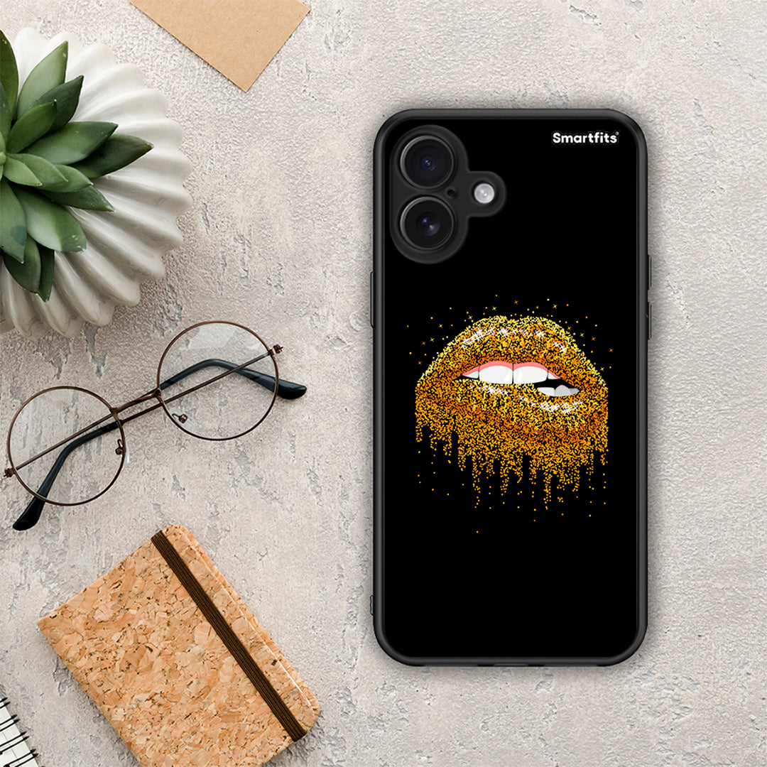 Valentine Golden - iPhone 16 Plus θήκη