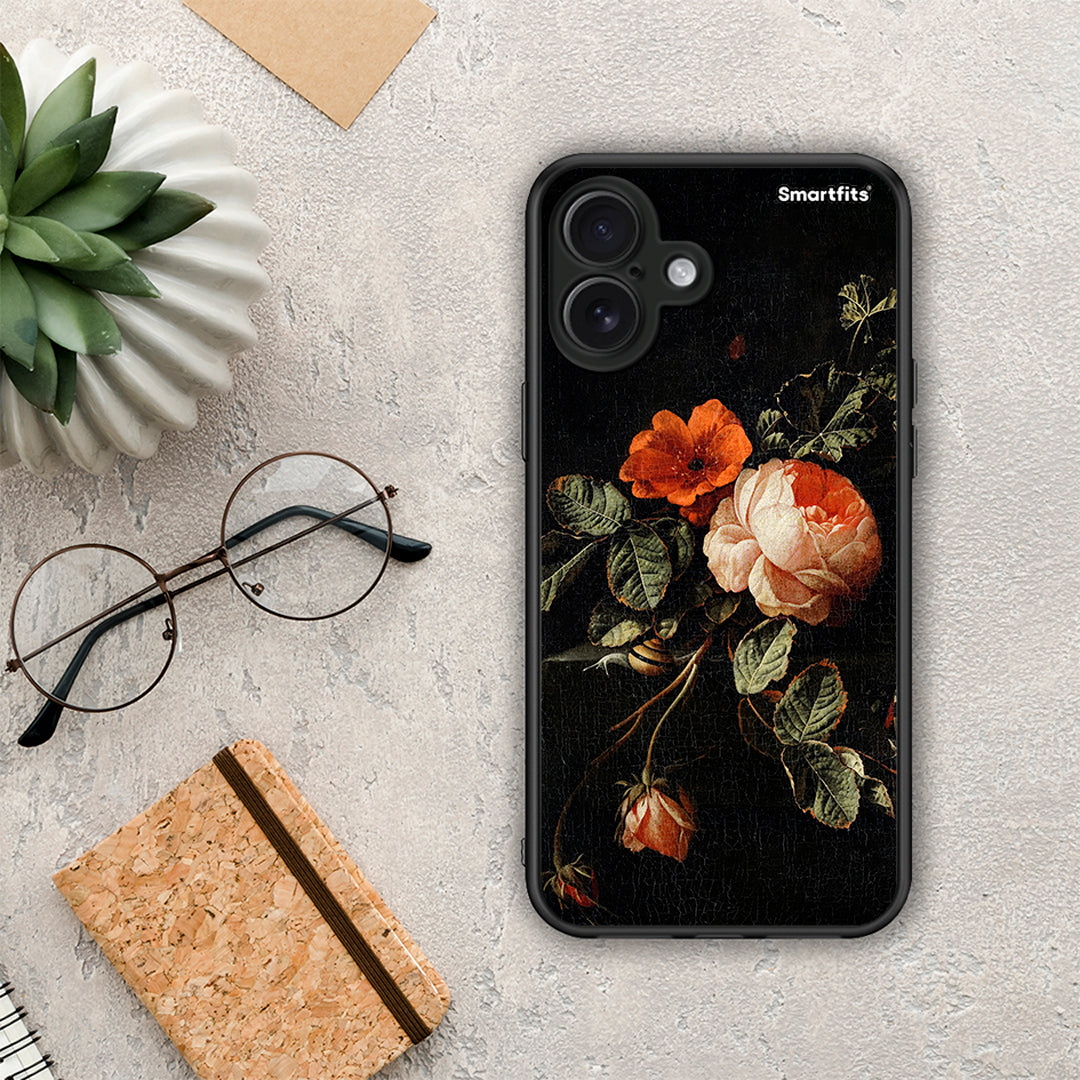 Vintage Roses - iPhone 16 Plus θήκη
