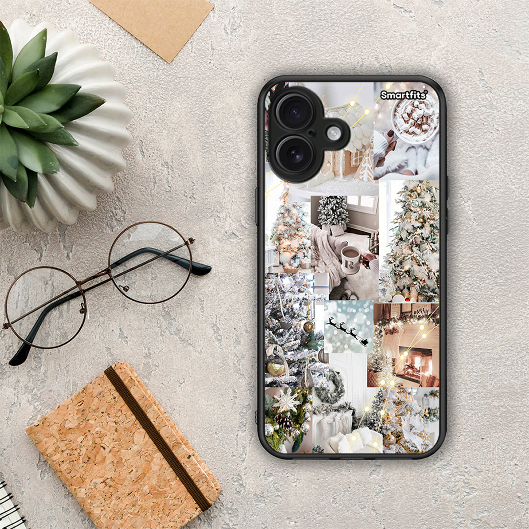 White Christmas - iPhone 16 Plus θήκη