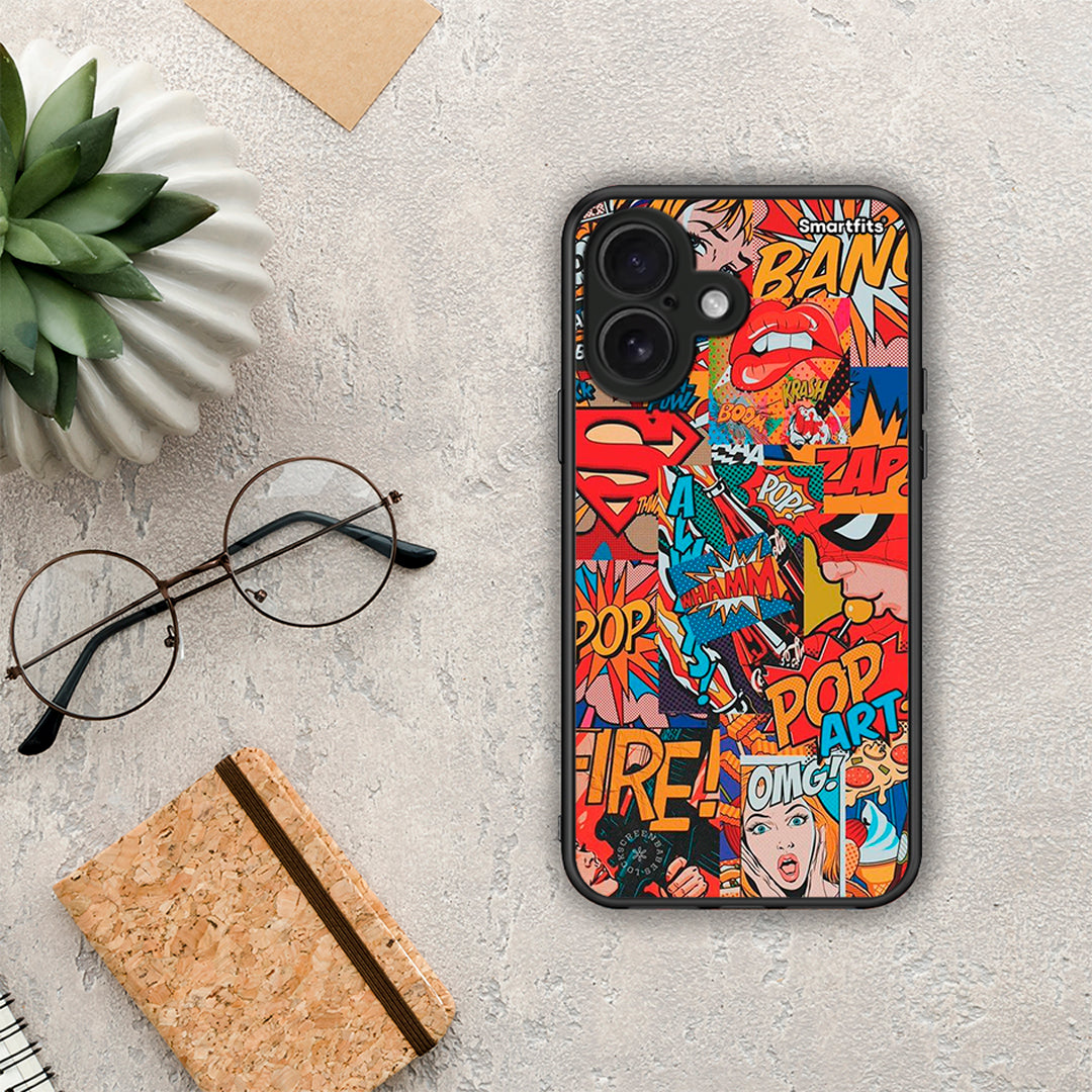 PopArt OMG - iPhone 16 θήκη