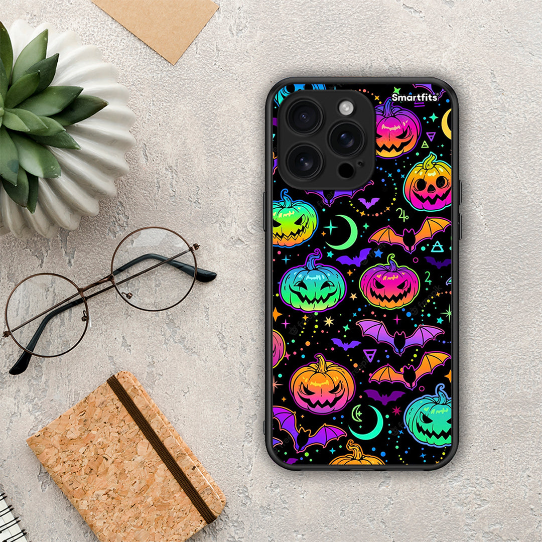Neon Halloween - iPhone 16 Pro Max θήκη