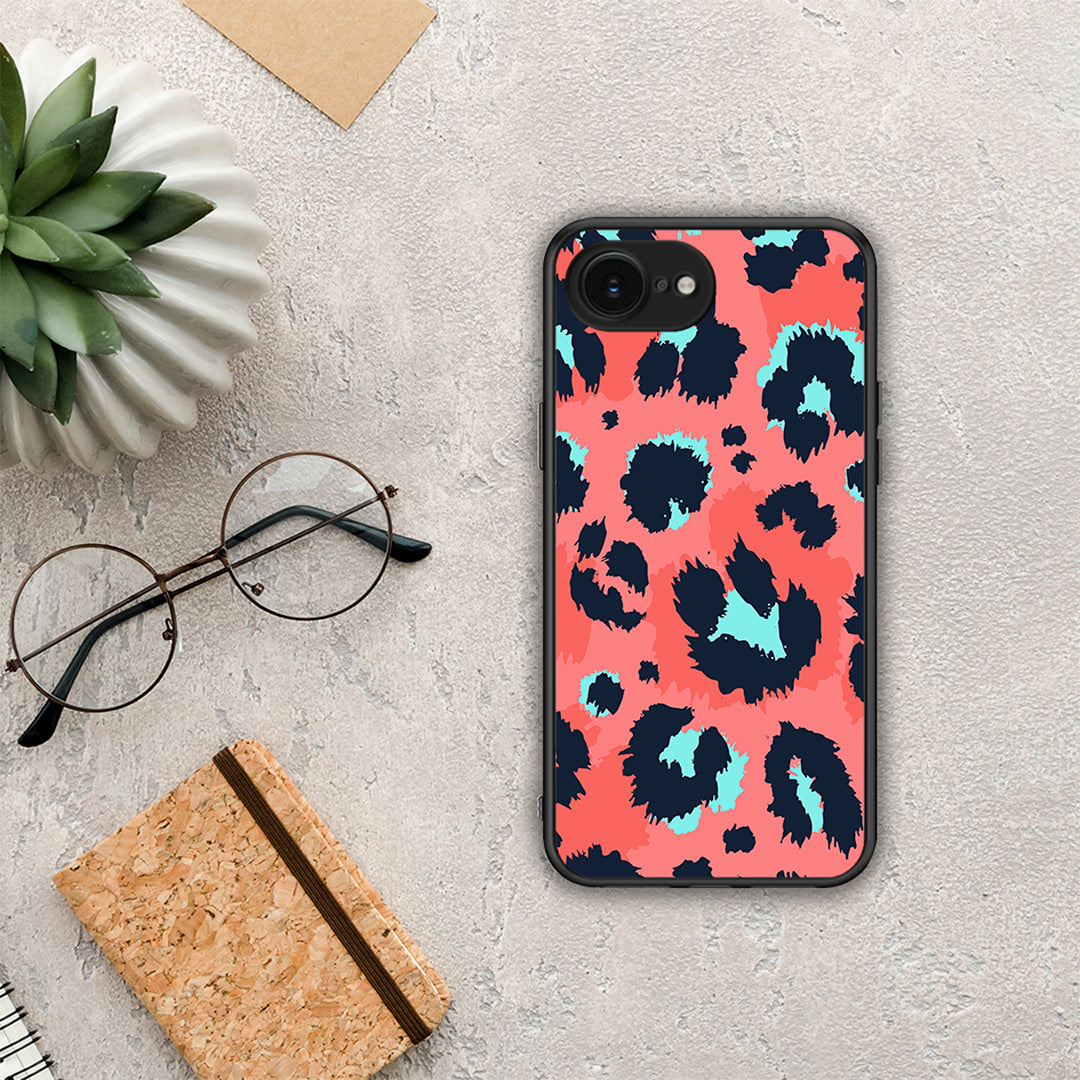 Animal Pink Leopard - iPhone 16e θήκη