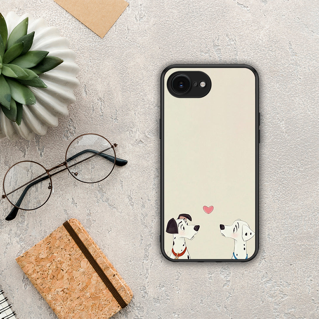 Dalmatians Love - iPhone 16e θήκη