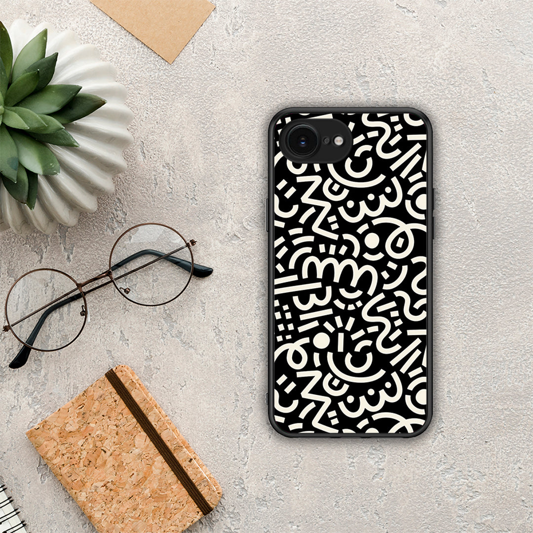 Doodle Art - iPhone 16e θήκη