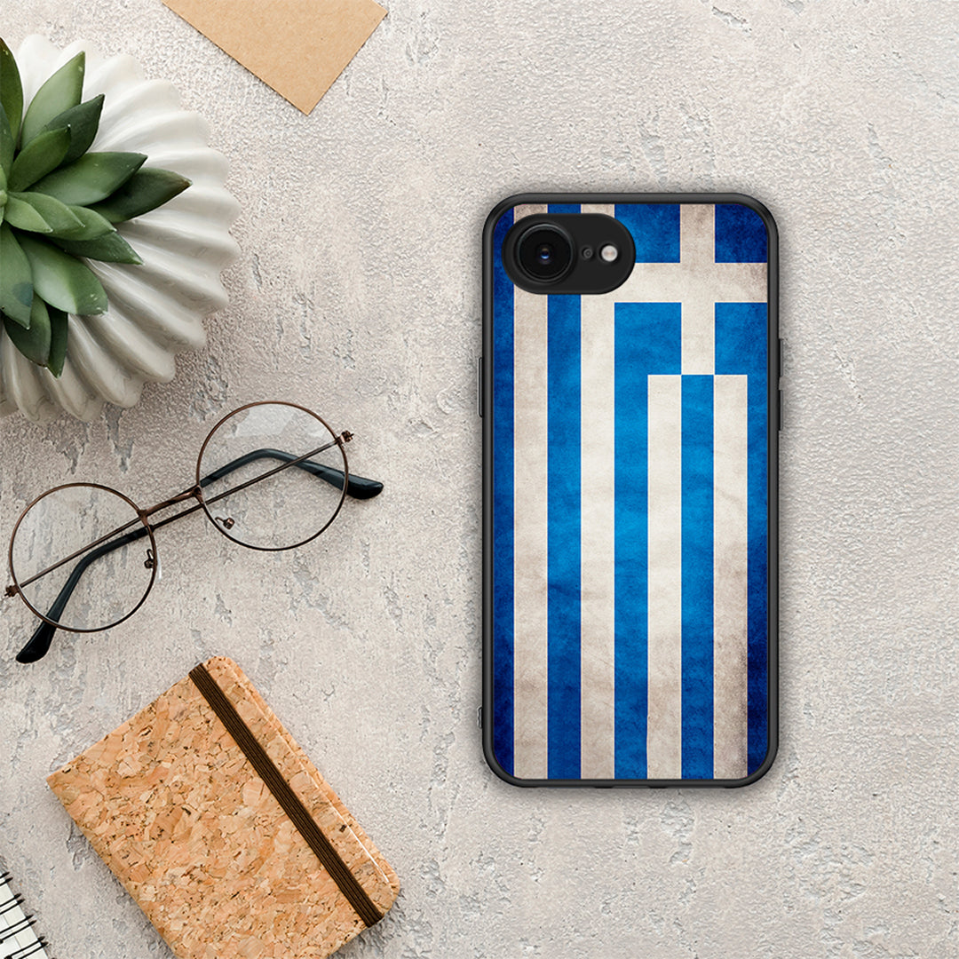 Flag Greek - iPhone 16e θήκη