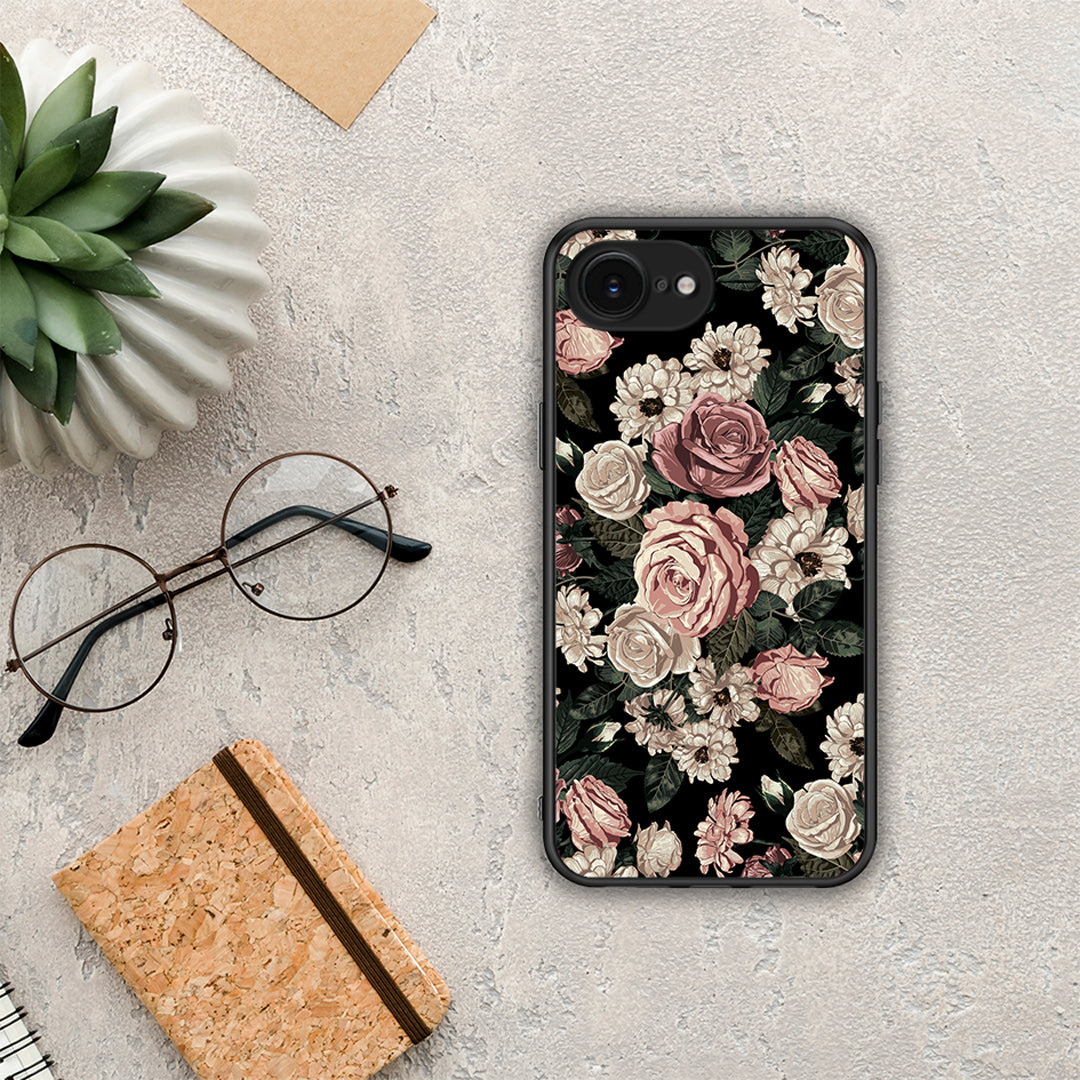 Flower Wild Roses - iPhone 16e θήκη