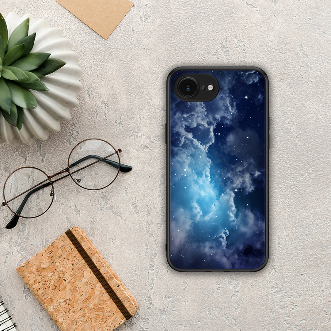Galactic Blue Sky - iPhone 16e θήκη