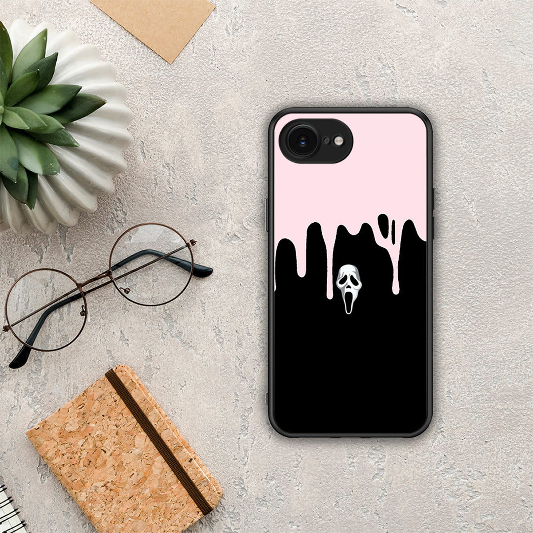 Melting Halloween Mask - iPhone 16e θήκη