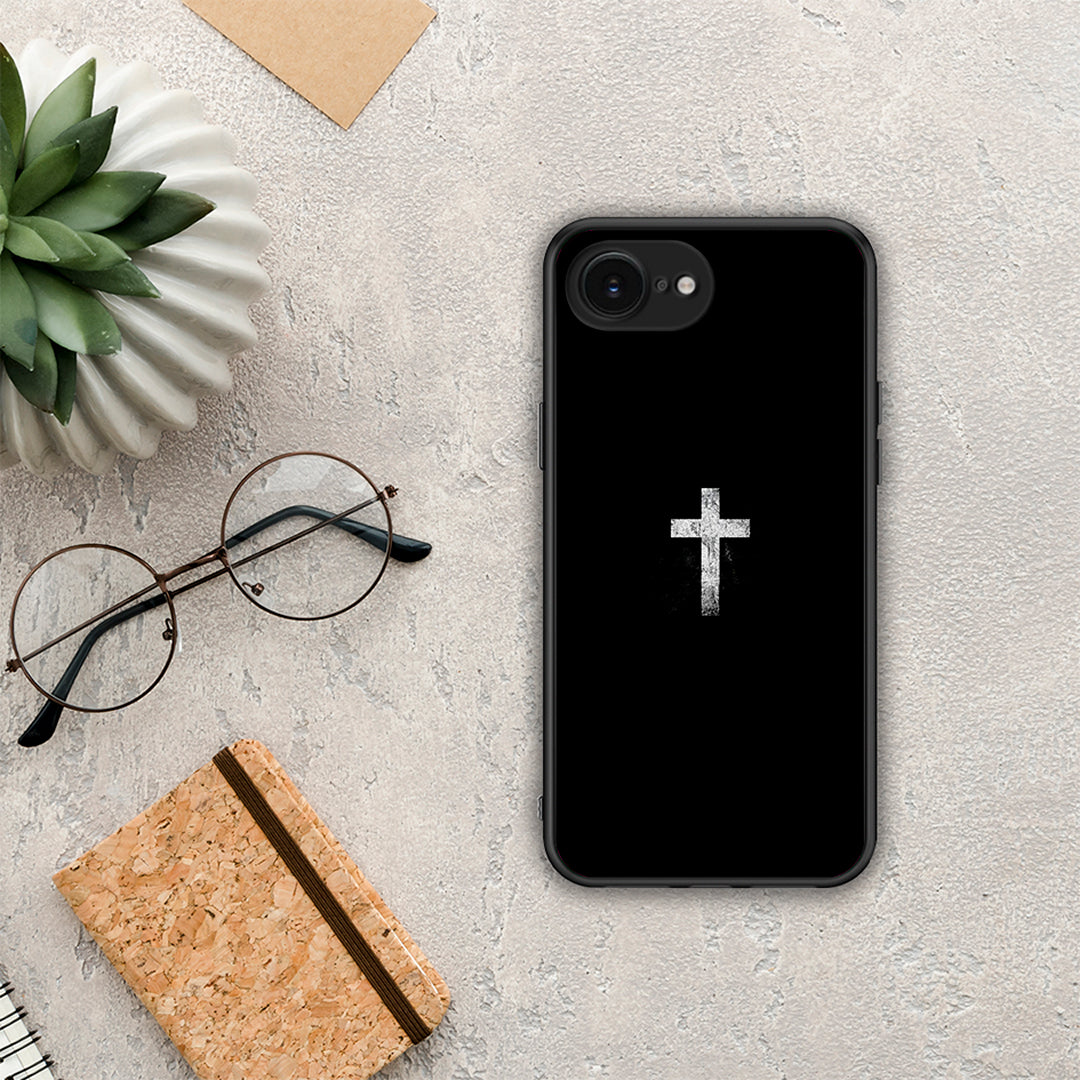 White Cross - iPhone 16e θήκη