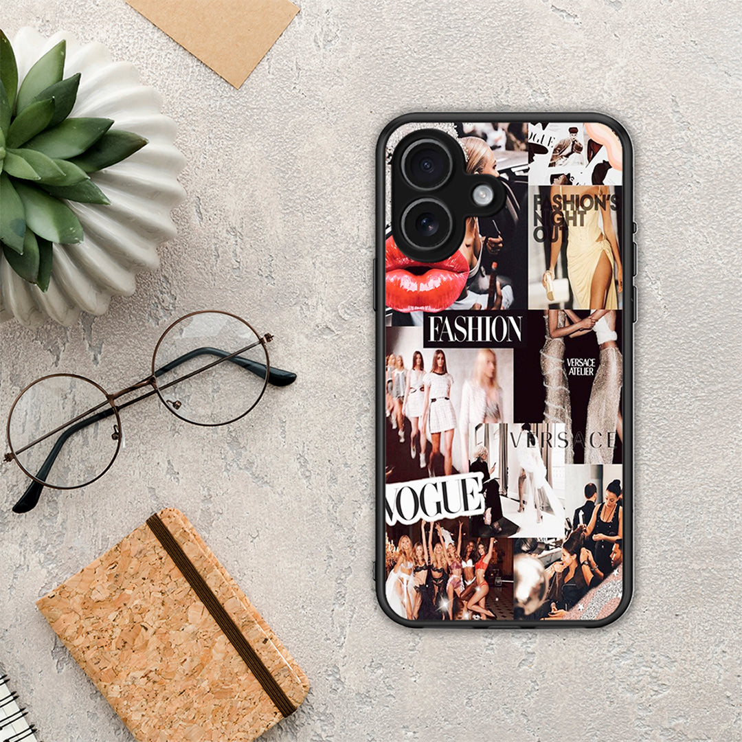 Collage Fashion - iPhone 17 θήκη