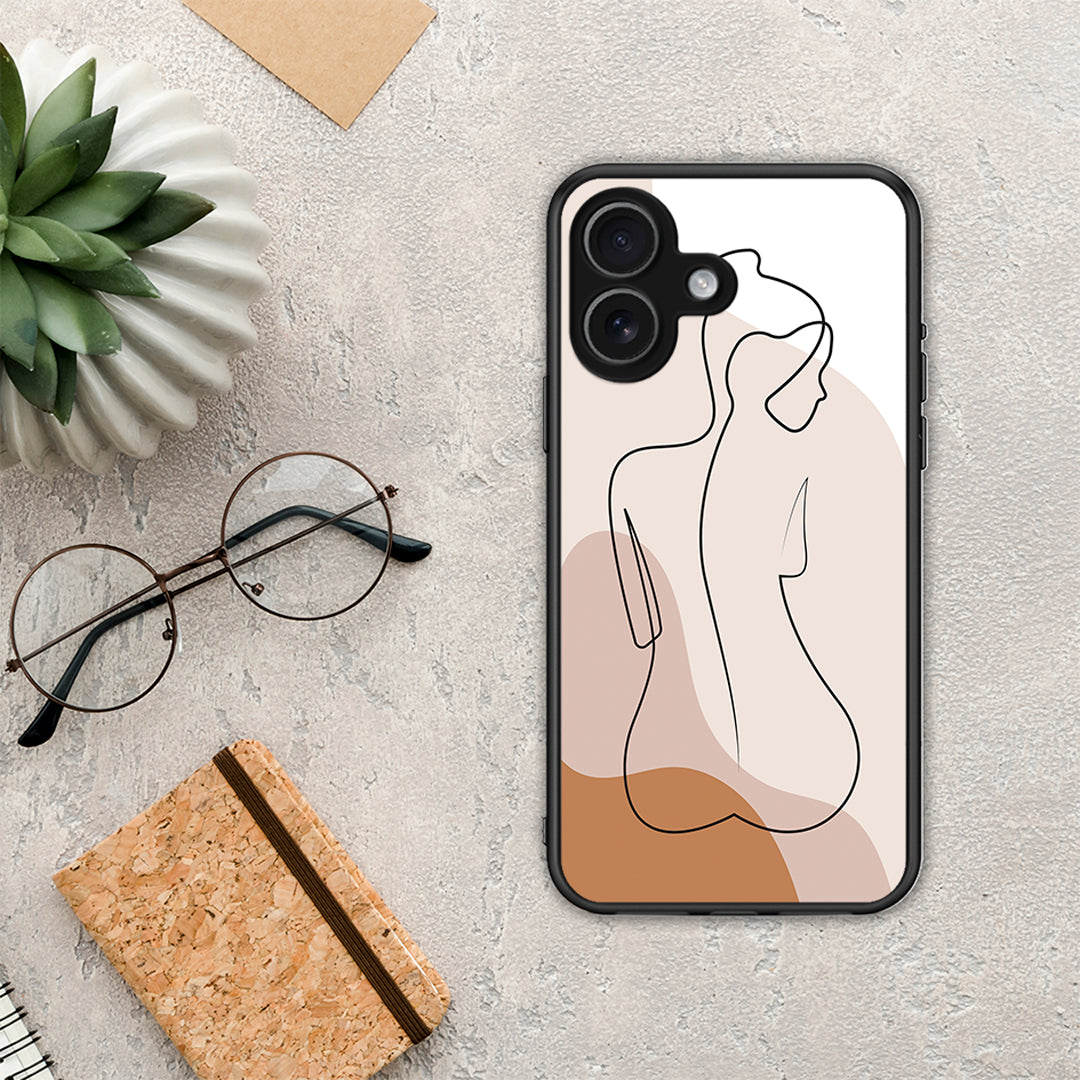 LineArt Woman - iPhone 17 θήκη