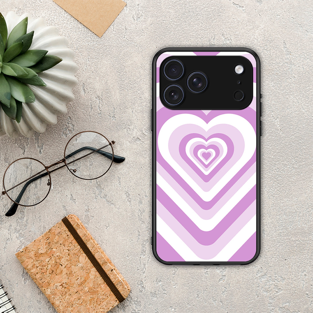 Lilac Hearts - iPhone 17 Pro Max θήκη