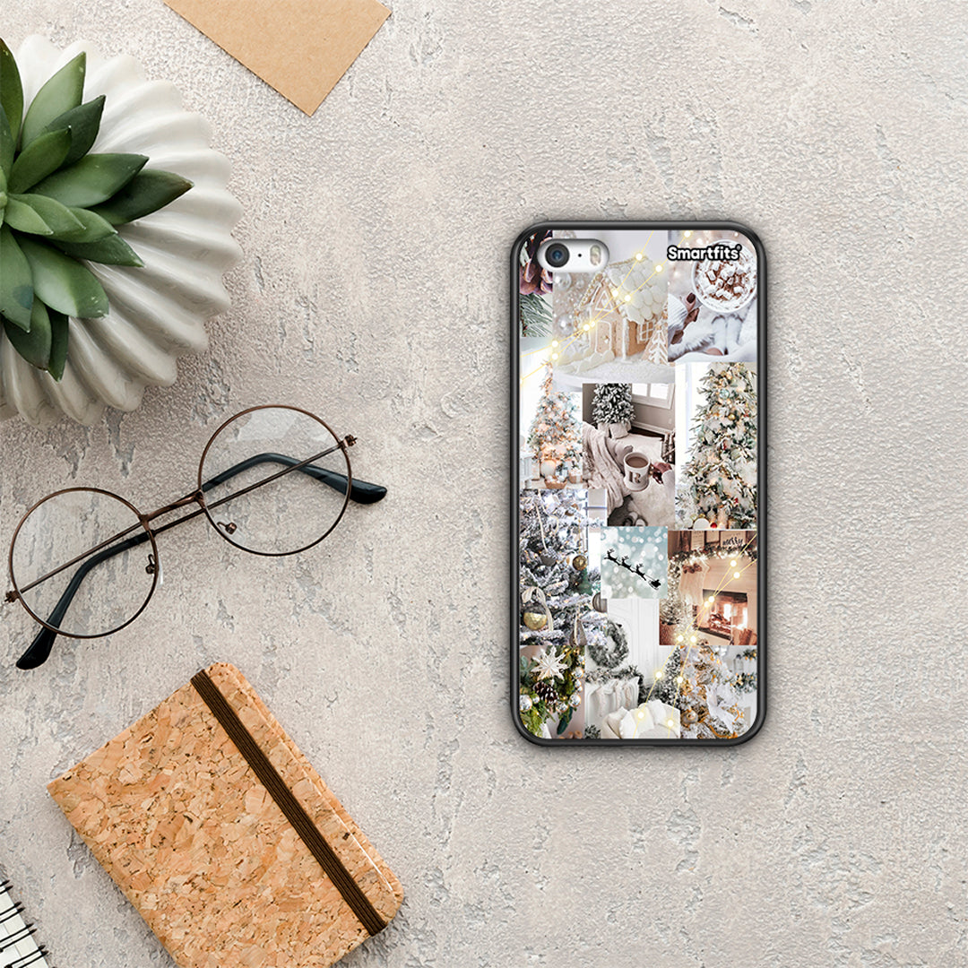 White Christmas - iPhone 5 / 5s / SE θήκη