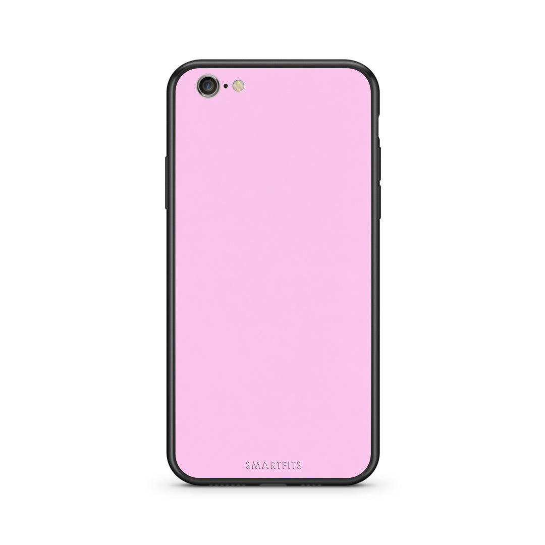 Θήκη iPhone 7 / 8 / SE 2020 Cotton Candy Pink από τη Smartfits με σχέδιο στο πίσω μέρος και μαύρο περίβλημα | iPhone 7 / 8 / SE 2020 Cotton Candy Pink case with colorful back and black bezels
