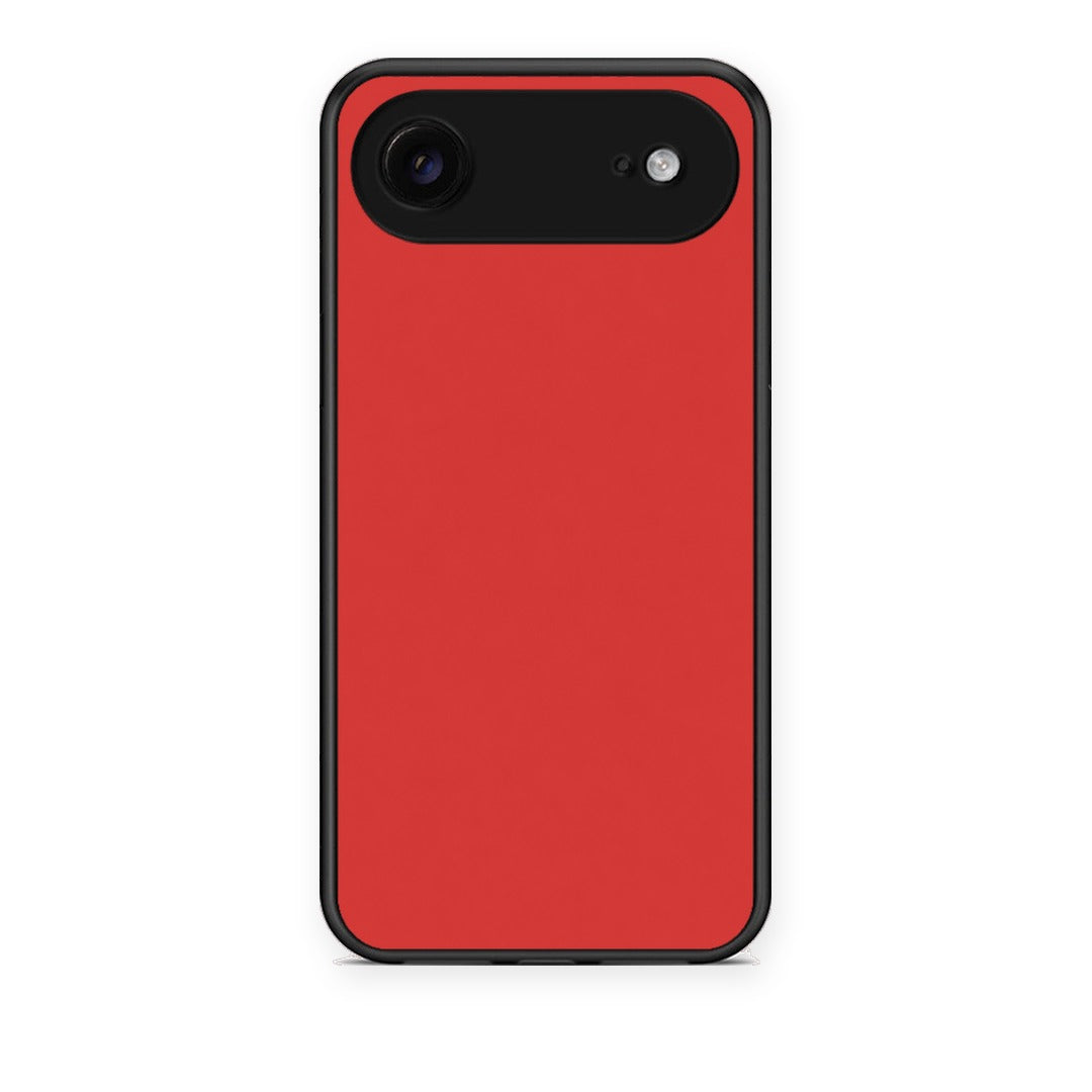 Θήκη iPhone 17 Air Poppy Red από τη Smartfits με σχέδιο στο πίσω μέρος και μαύρο περίβλημα | iPhone 17 Air Poppy Red case with colorful back and black bezels