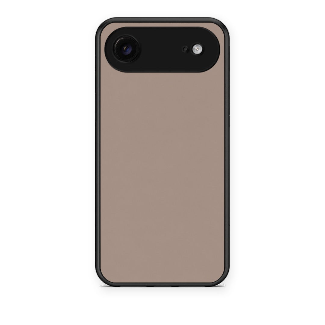 Θήκη iPhone 17 Air Warm Taupe από τη Smartfits με σχέδιο στο πίσω μέρος και μαύρο περίβλημα | iPhone 17 Air Warm Taupe case with colorful back and black bezels