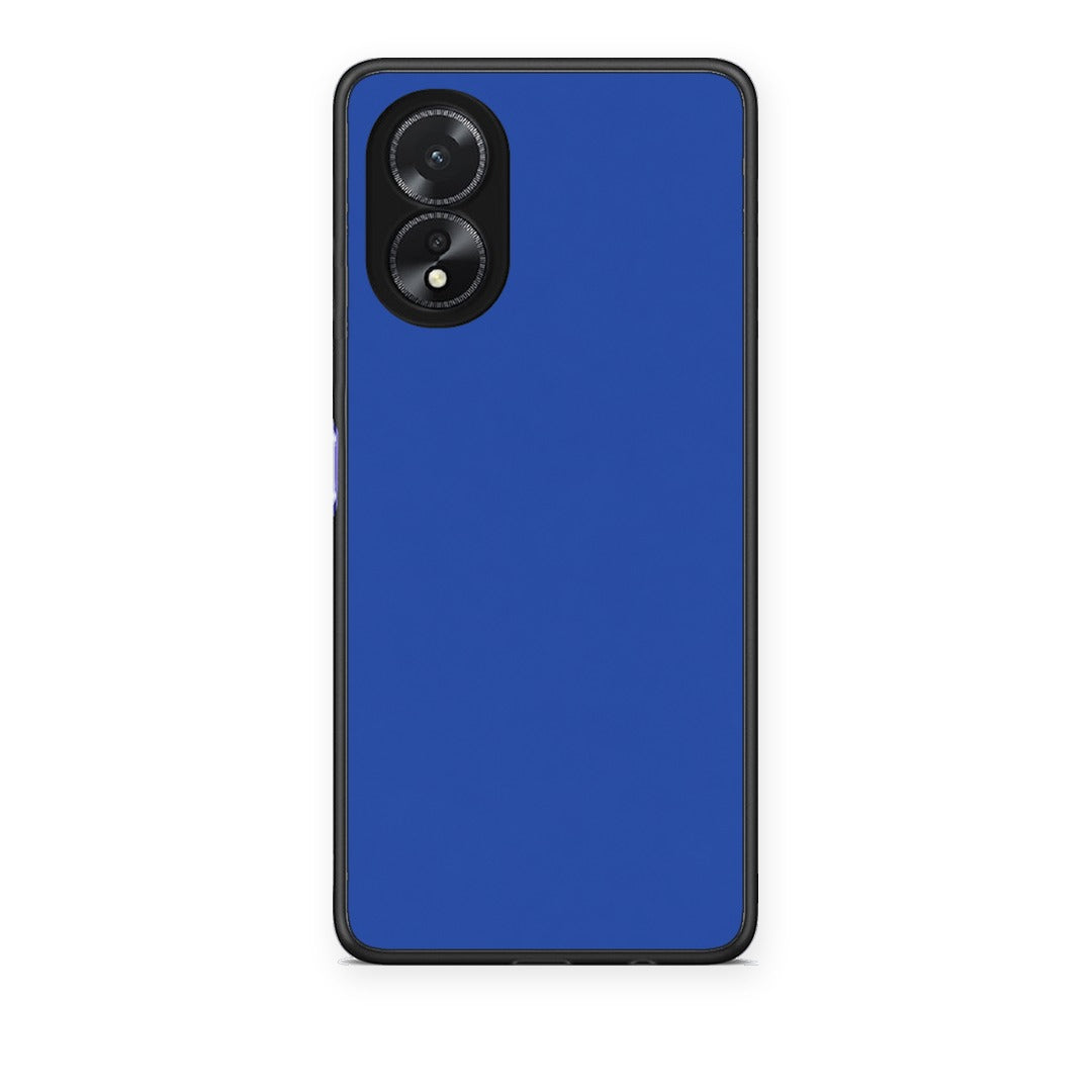 Θήκη Oppo A18 Royal Blue από τη Smartfits με σχέδιο στο πίσω μέρος και μαύρο περίβλημα | Oppo A18 Royal Blue case with colorful back and black bezels