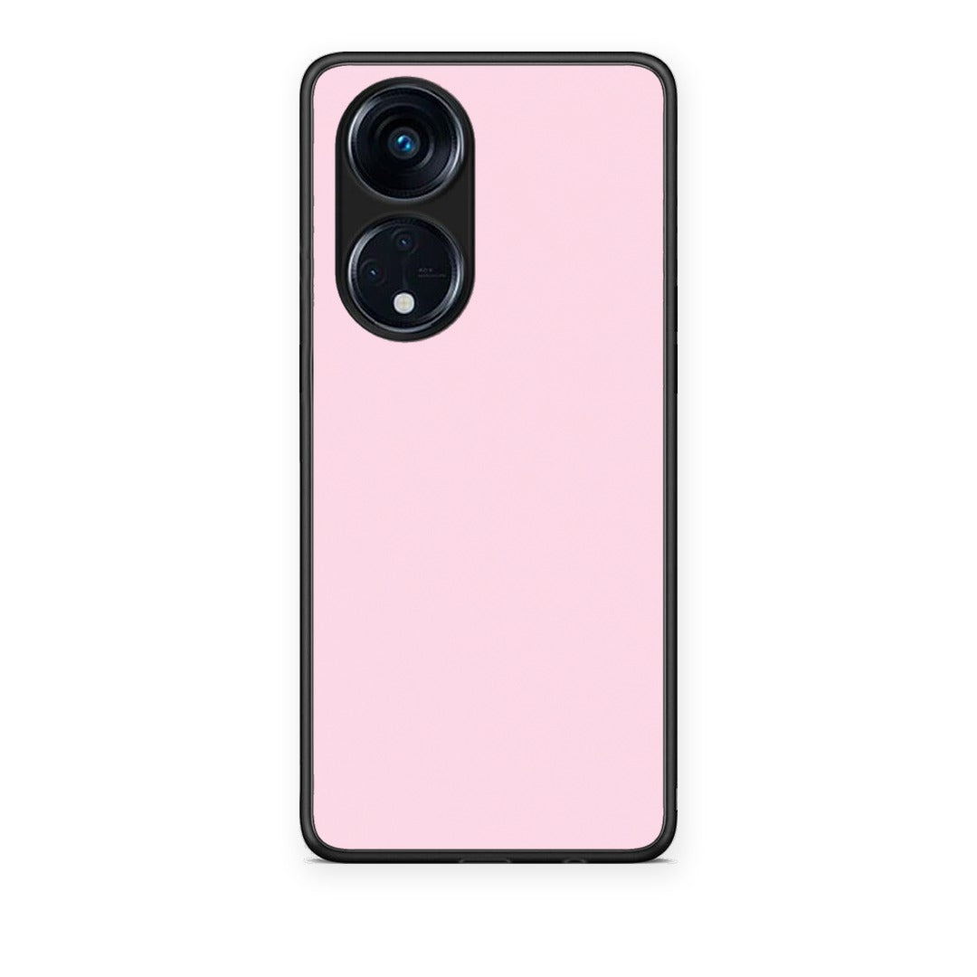 Θήκη Oppo A98 Pale Pink από τη Smartfits με σχέδιο στο πίσω μέρος και μαύρο περίβλημα | Oppo A98 Pale Pink case with colorful back and black bezels