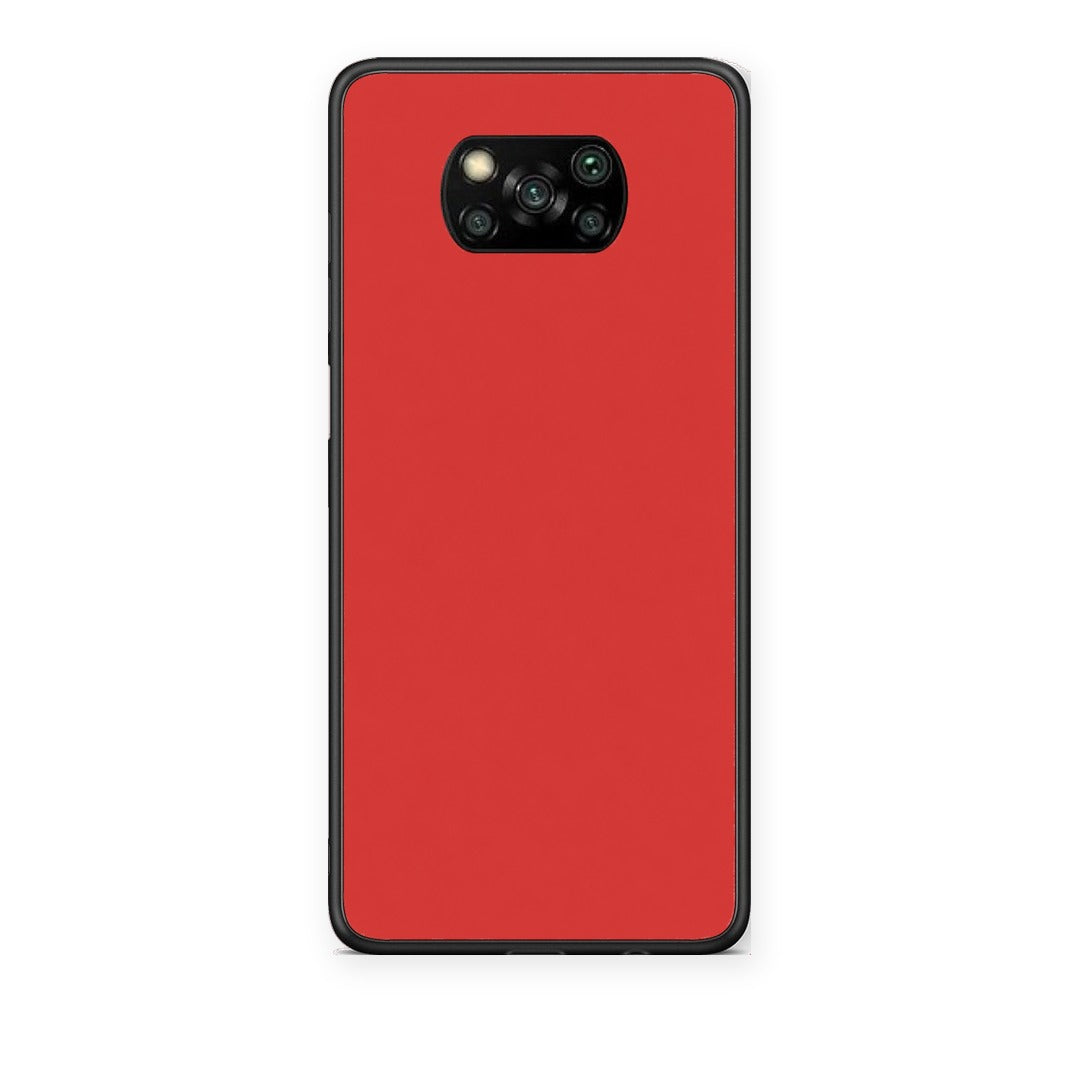 Θήκη Xiaomi Poco X3 / X3 Pro / X3 NFC Poppy Red από τη Smartfits με σχέδιο στο πίσω μέρος και μαύρο περίβλημα | Xiaomi Poco X3 / X3 Pro / X3 NFC Poppy Red case with colorful back and black bezels
